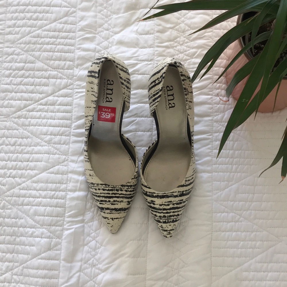 A.N.A pointed toe heels